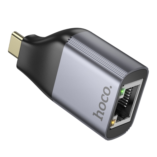 Купити Перехідник Hoco UA35 Type-C to RJ45 10/100Mbps, 6