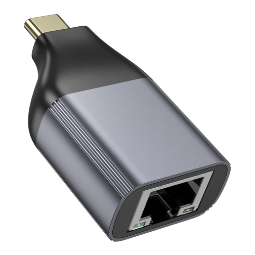 Купити Перехідник Hoco UA35 Type-C to RJ45 10/100Mbps, 7