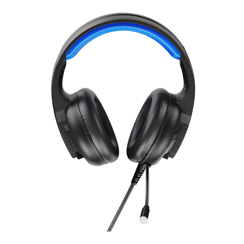 Ігрові Навушники XO-GE-09 Static RGB Long Mic Headworn USB+3.5 (with adapter cable) превью 3