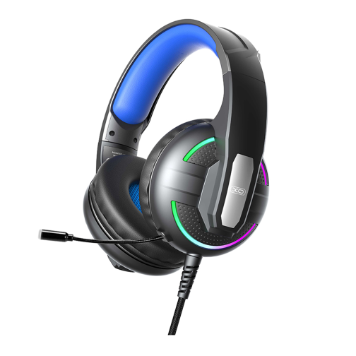 Ігрові Навушники XO-GE-09 Static RGB Long Mic Headworn USB+3.5 (with adapter cable) превью 4