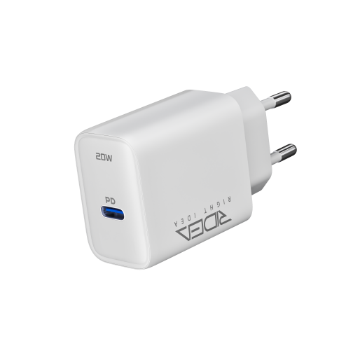 Купити Мережевий Зарядний Пристрій Ridea RW-20120 Rapid Pro 1USB-C QC/PD 20W, 4