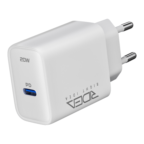 Мережевий Зарядний Пристрій Ridea RW-20125 Rapid Pro 1USB-C QC/PD 20W+Type-C to Lightning превью 5