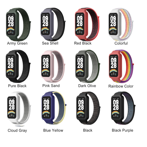 Ремінець для Xiaomi Mi Band 9 Active Nylon превью 26