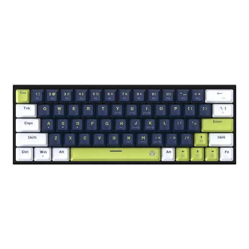 Купить Клавиатура Игровая Fantech ATOM63 MK874V2 Mori Blue Switch, 3