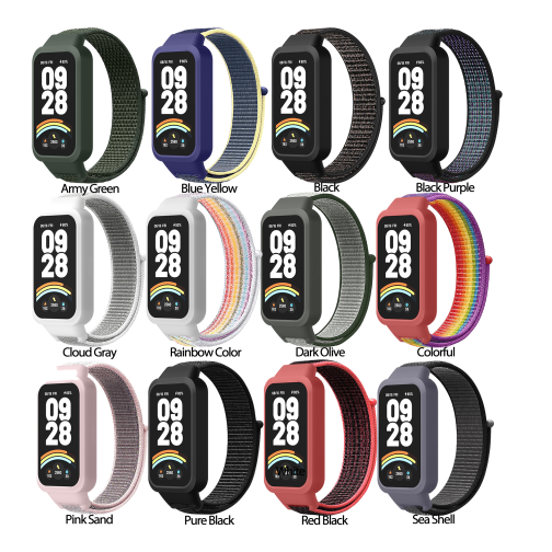 Ремінець для Xiaomi Mi Band 9 Active Nylon превью 43