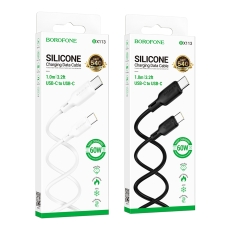 Купить USB Borofone BX113 Silicone Type-C to Type-C 60W