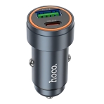 Купить Авто Зарядное Устройство Hoco Z57A 1USB/1USB-C PD30W/QC3.0+Type-C to Lightning, 4