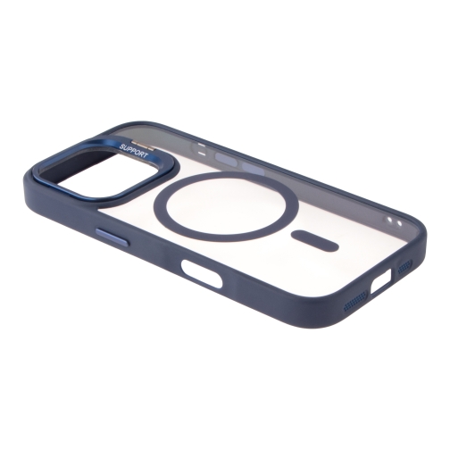 Купити Чохол TPU+PC+Metal Stand Case with MagSafe and Camera Lenses для iPhone 16 Pro Max, 13