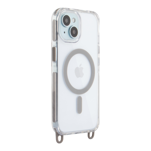 Чохол TPU+PC LanyardCase with MagSafe для iPhone 15 превью 15