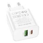 Купить Сетевое Зарядное Устройство Borofone BA88A 1USB-C/1USB PD/QC 20W, 4