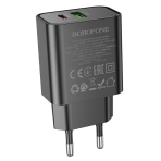 Купить Сетевое Зарядное Устройство Borofone BA88A 1USB-C/1USB PD/QC 20W, 8