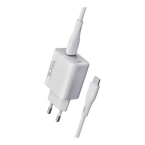 Мережевий Зарядний Пристрій Ridea RW-18121 Rapid 1USB QC 18W+Type-C