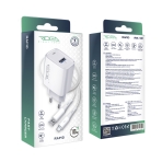 Купить Сетевое Зарядное Устройство Ridea RW-18121 Rapid 1USB QC 18W+Type-C, 2