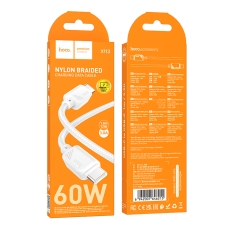 Купити Кабель USB Hoco X113 Type-C to Type-C 60W Купити Кабель USB Hoco X113 Type-C to Type-C 60W