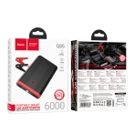 Купити Автомобільний Пусковий Пристрій Hoco QS5/Power Bank(6000mAh), 2