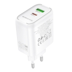 Купить Сетевое Зарядное Устройство Borofone BA89A 1USB-C/1USB PD/QC 30W, 6