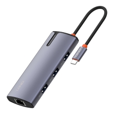 Купити USB Hub LDNIO DS-16H Type-C To PD*1(100W)+HDMI*1(4K@30hz)+USB3.0*3+RJ45*1(1Gbps) Купити USB Hub LDNIO DS-16H Type-C To PD*1(100W)+HDMI*1(4K@30hz)+USB3.0*3+RJ45*1(1Gbps)