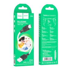 Купити Кабель USB Hoco X90 Micro 2.4A Купити Кабель USB Hoco X90 Micro 2.4A