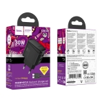 Купить Сетевое Зарядное Устройство Hoco CS61A 1USB/1USB-C PD/QC 30W+Type-C to Type-C, 2