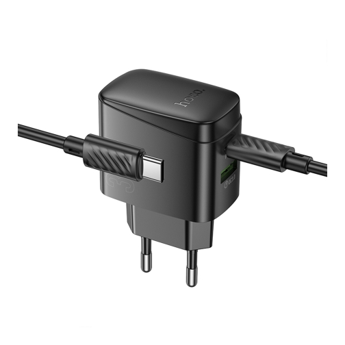 Купить Сетевое Зарядное Устройство Hoco CS61A 1USB/1USB-C PD/QC 30W+Type-C to Type-C, 5