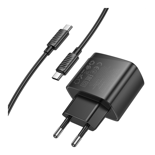 Купить Сетевое Зарядное Устройство Hoco CS61A 1USB/1USB-C PD/QC 30W+Type-C to Type-C, 7