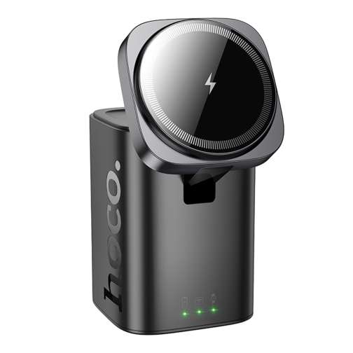 Купити Бездротовий Зарядний Пристрій Hoco CQ20A EU 6-in-1 15W+1USB/2USB-C 65W Magnetic (iWatch)