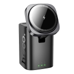 Купити Бездротовий Зарядний Пристрій Hoco CQ20A EU 6-in-1 15W+1USB/2USB-C 65W Magnetic (iWatch)