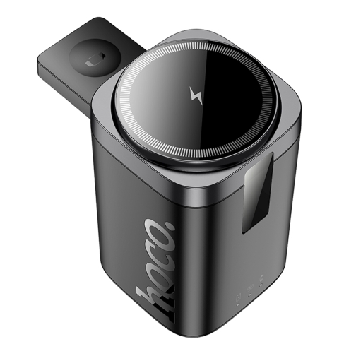 Купити Бездротовий Зарядний Пристрій Hoco CQ20A EU 6-in-1 15W+1USB/2USB-C 65W Magnetic (iWatch), 4