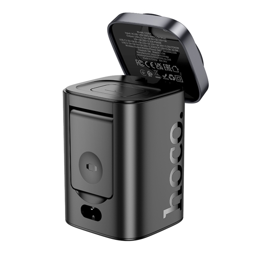 Купити Бездротовий Зарядний Пристрій Hoco CQ20A EU 6-in-1 15W+1USB/2USB-C 65W Magnetic (iWatch), 6