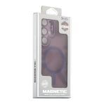 Купити Чохол TPU+PC Magnetic Matte Camera Lens with Magsafe для Samsung Galaxy S25 Ultra 5G (S938), 8