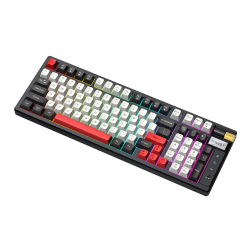Клавіатура TWolf T70 LED  Red Switch (TypeC+2.4ghz+BT) превью 6