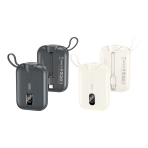 Купить Power Bank XO PR260 Self-watch wireless charger, Type-C cable digital fast charger 20W, 10000 mAh