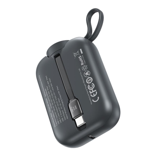 Купить Power Bank XO PR260 Self-watch wireless charger, Type-C cable digital fast charger 20W, 10000 mAh, 6