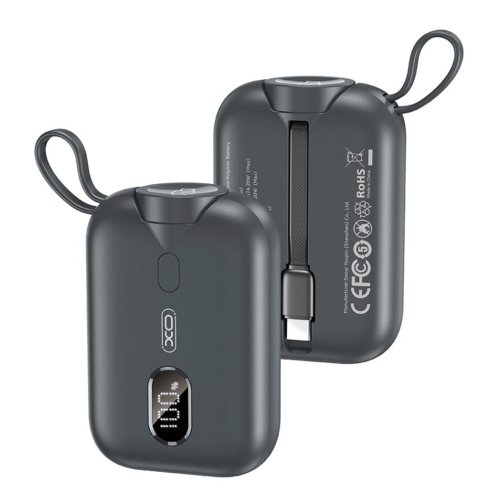 Купить Power Bank XO PR260 Self-watch wireless charger, Type-C cable digital fast charger 20W, 10000 mAh, 7