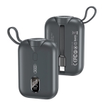 Купить Power Bank XO PR260 Self-watch wireless charger, Type-C cable digital fast charger 20W, 10000 mAh, 7