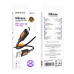Купить USB Borofone BX114 Silicone Micro 2.4A, 3