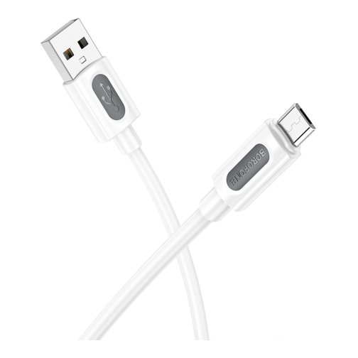 Кабель USB Borofone BX114 Silicone Micro 2.4A превью 4