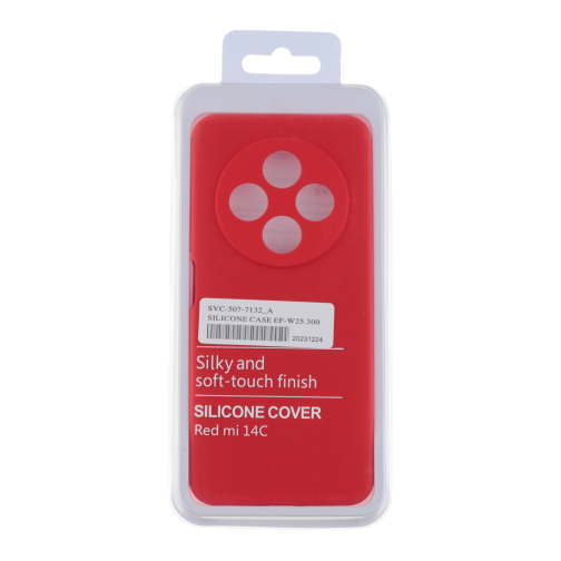 Чохол Liquid Silicone (AA) Full Camera для Xiaomi Redmi 14C/Redmi A4/Poco C75 превью 4
