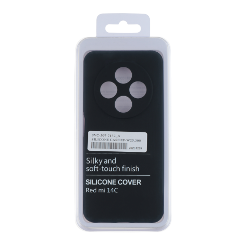 Чохол Liquid Silicone (AA) Full Camera для Xiaomi Redmi 14C/Redmi A4/Poco C75 превью 6