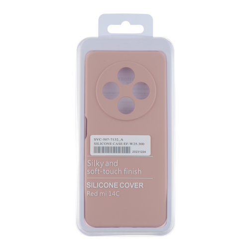 Чохол Liquid Silicone (AA) Full Camera для Xiaomi Redmi 14C/Redmi A4/Poco C75 превью 7