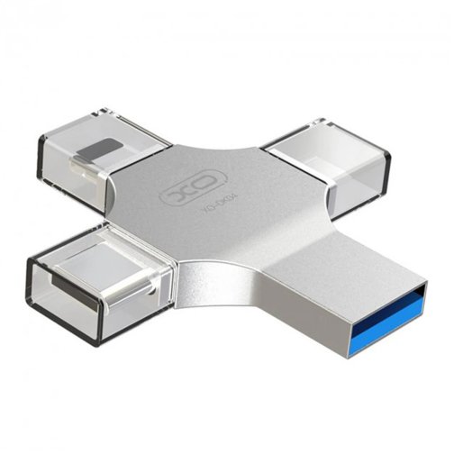 Купити USB флеш-накопичувач XO DK04 USB2.0 4 in 1 256GB, 2