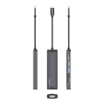 Купити USB Hub LDNIO DS-56H Type-C To PD3.0*1(100W)+HDMI*1(4K@30hz)+USB2.0*1+SD+TF, 5