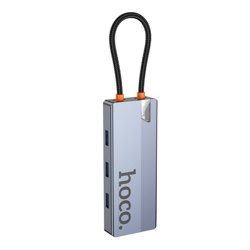 Хаб USB Hoco HB50 Type-C 5-in-1 (HDTV+PD+USB3.0*3) превью 4