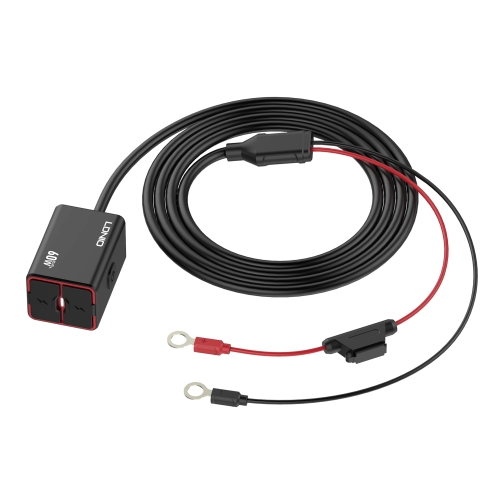 Купити Мото Інвертор LDNIO C108 1USB/1USB-C 60W+Type-C to Type-C, 7