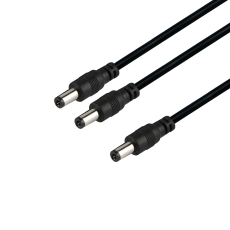 Купити Кабель DC to 2DC 12v 5.5x2.1 mm 30cm