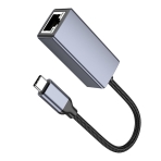 Купить Переходник Hoco UA37 Type-C to Ethernet adapter (1000 Mbps/1Gbit), 7