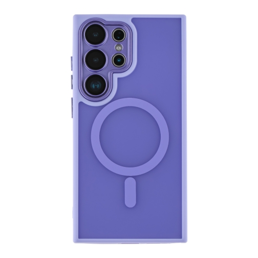 Купити Чохол TPU+PC Magnetic Matte Camera Lens with Magsafe для Samsung Galaxy S24 Ultra 5G (S928), 12