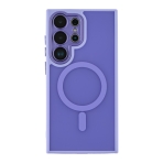 Купити Чохол TPU+PC Magnetic Matte Camera Lens with Magsafe для Samsung Galaxy S24 Ultra 5G (S928), 12