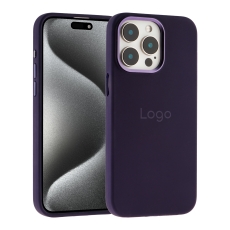 Купить Чехол Silicone Case Metal Buttons (AA) для iPhone 15 Pro Max