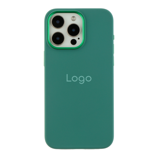 Чохол Silicone Case Metal Buttons (AA) для iPhone 15 Pro Max превью 14
